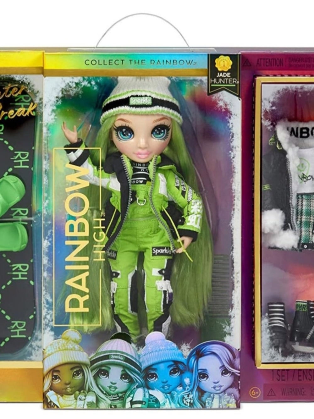Rainbow High Jade Hunter WINTER EDITION Doll